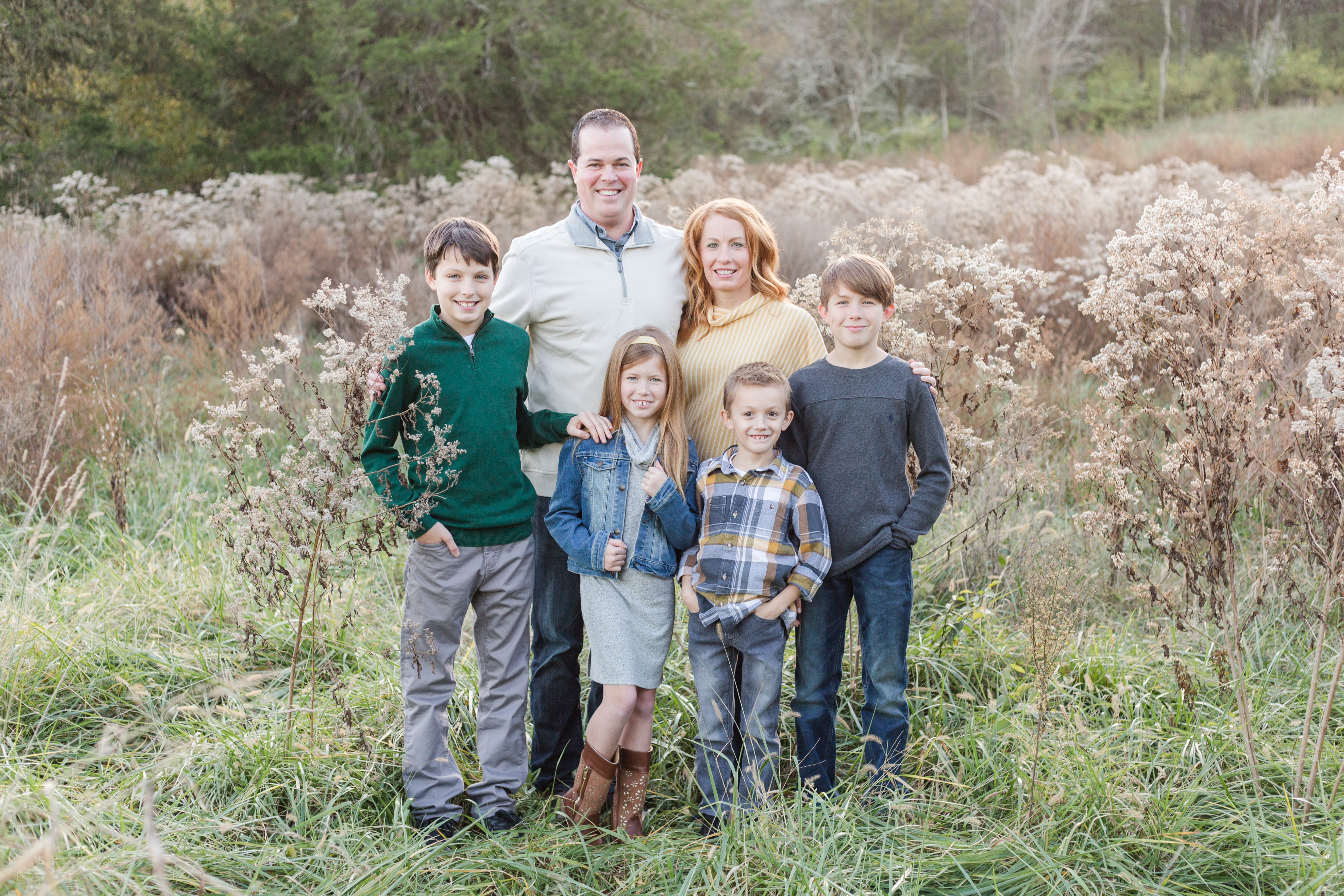 Marcella Vivrette Smith Park Family Portraits | The Webb Family | Brentwood, TN