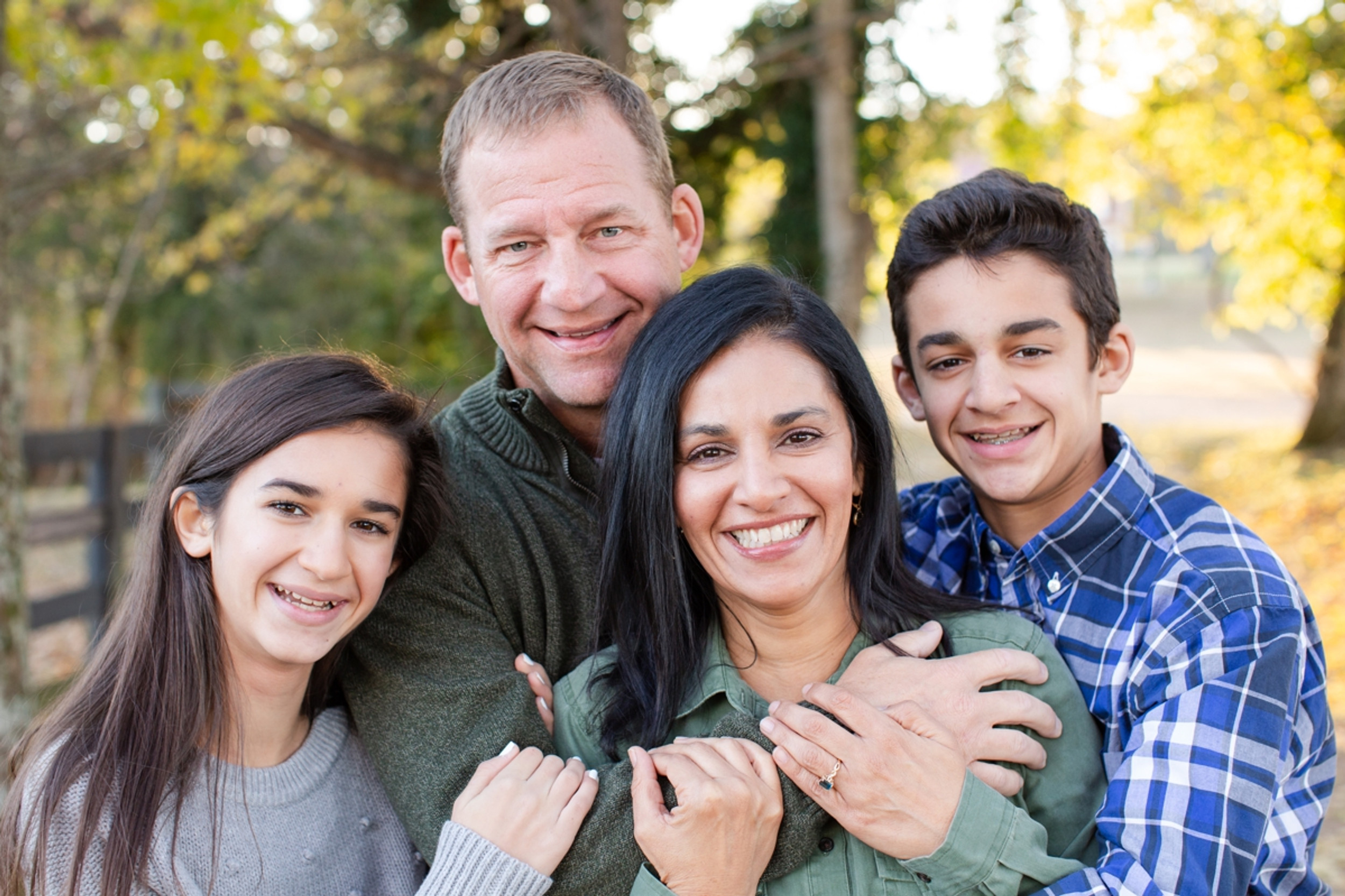 Marcella Vivrette Smith Park Family Portraits | The Rector Family | Brentwood, TN